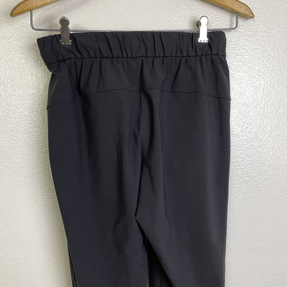 Lululemon On The Fly Jogger Pants Womens Size 4 Black Run Jog Athletic Tapered - Picture 6 of 8